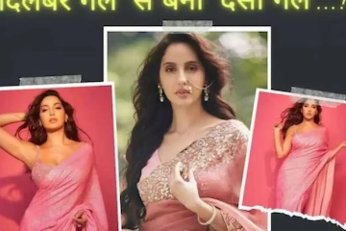 You are currently viewing Nora fatehi Bngali out fit in saree, sheared on her Instagram account
